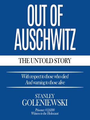 cover image of Out of Auschwitz